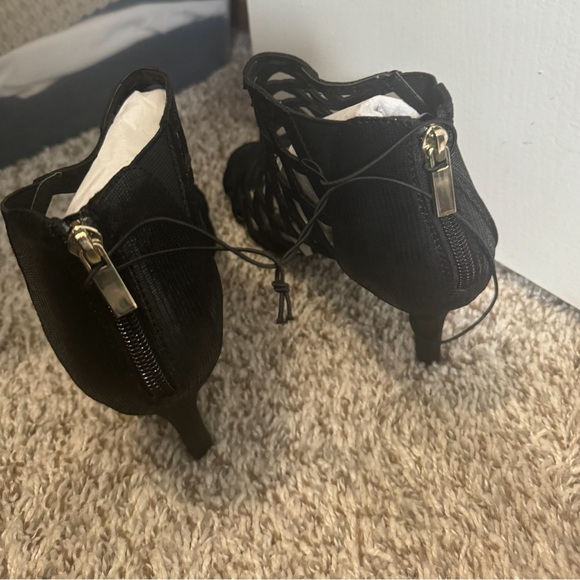 Brand New, never worn Caged black heels!! - Picture 3 of 4